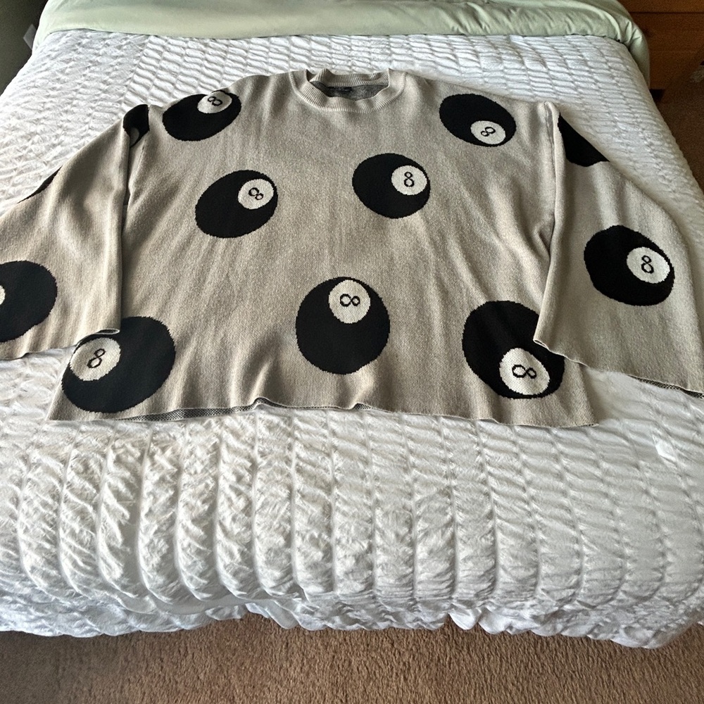 DRESSED IN LALA MAGIC 8 BALL SWEATER